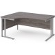 Maestro Cantilever Ergonomic Corner Office Desk